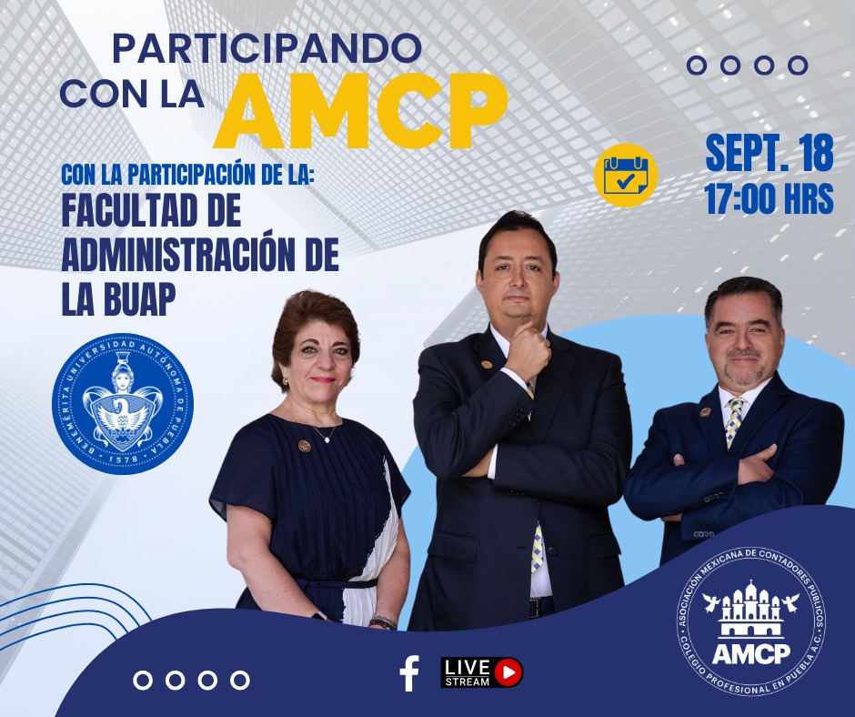 Participación con la Facultad de Administración de la BUAP - SEPTIEMBRE